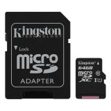 Kingston Muistikortti 64GB,microSDXC,SD-adapter,Class 10 Kingston Muistikortti 64GB,microSDXC,SD-adapter,Class 10