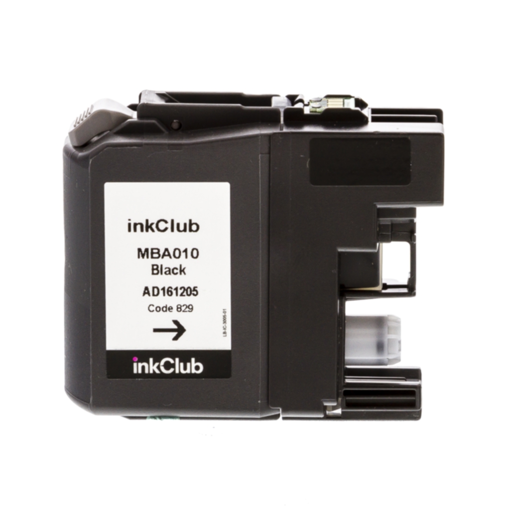Bild av inkClub Bläckpatron, ersätter Brother LC223BK, svart, 650 sidor MBA010 ersätter LC223BK