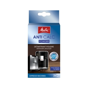 Melitta Anti Calc pulver för espressomaskin, 2*40g