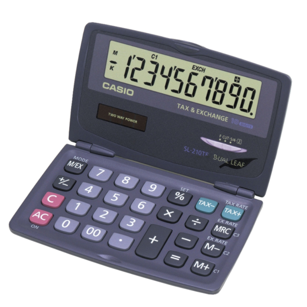 Miniräknare CASIO SL-210TE
