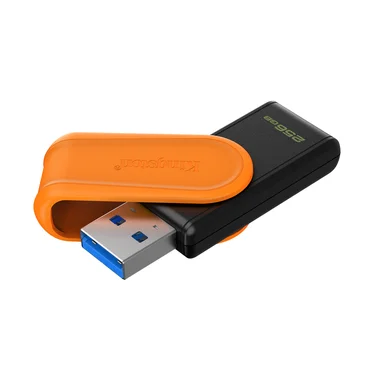 256GB Portable USB 3.2 Gen 1 DT Exodia S (Black/Orange)
