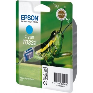 Epson Epson T0332 Blækpatron Cyan T0332 Modsvarer: N/A