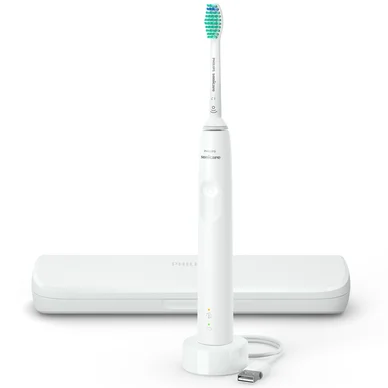 Philips Philips Sonicare C1 3100 Eltandbørste med rejseetui hvid 8710103985662 Modsvarer: N/A