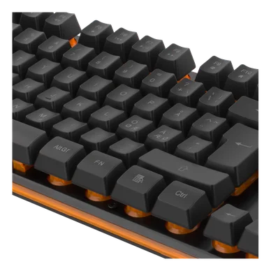 Deltaco DK210 Gamingtangentbord, LED, USB, Nordic