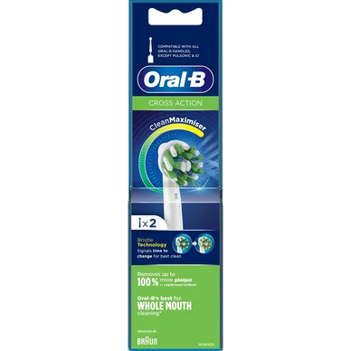 Oral-B Oral-B Refiller Cross Action 2-pak 4210201316817 Modsvarer: N/A