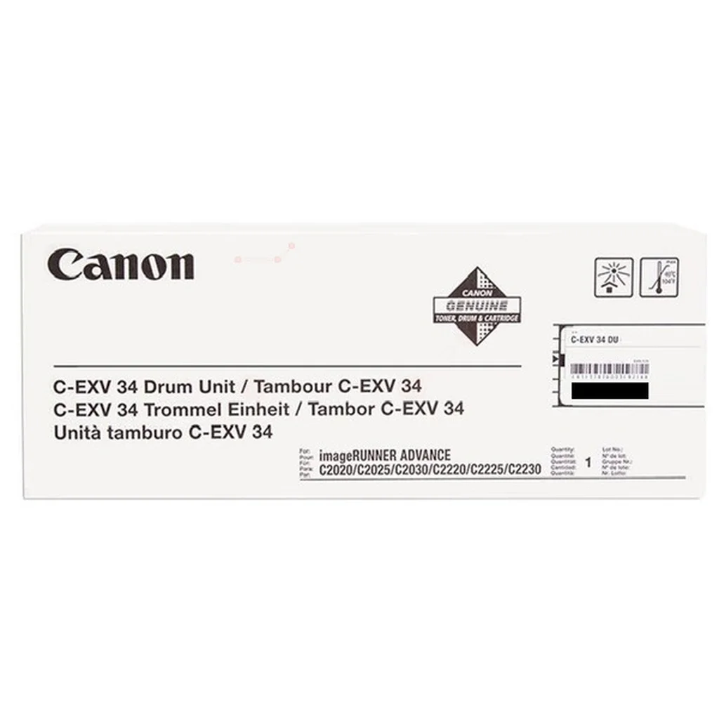 Canon C-EXV 34 Trumma för överföring av toner Svart