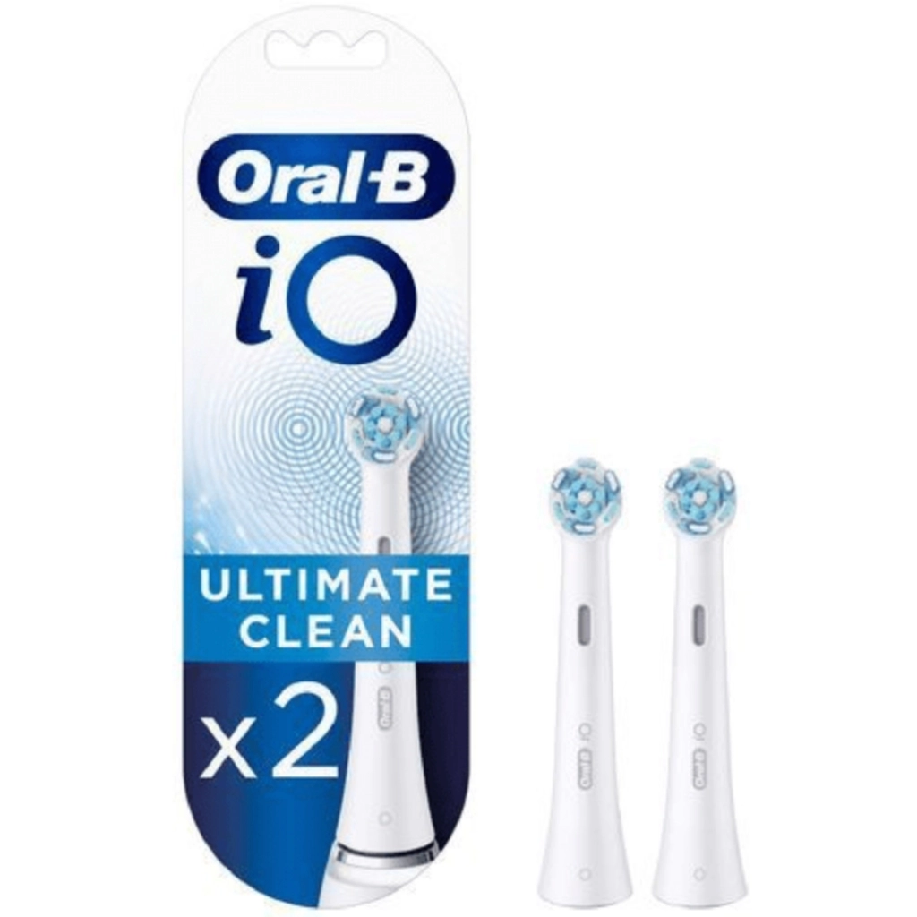 Oral-B Oral-B Refiller iO Ultimate Clean 2-pk Børstehoder,Børstehoder,Personpleie,Top Toothbrush