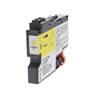 Bläckpatron gul, ersätter Brother LC3237Y