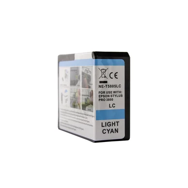 WL Blækpatron, erstatter Epson T5805, lys cyan, 84 ml 0T5805 Modsvarer: T5805