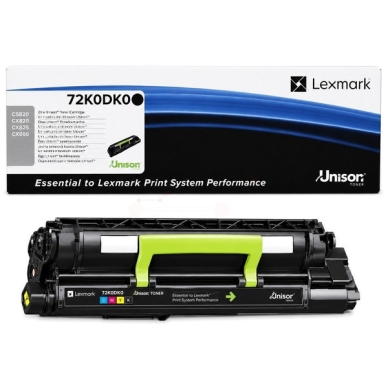 Lexmark Developer sort, 300.000 sider 72K0DK0 Modsvarer: N/A