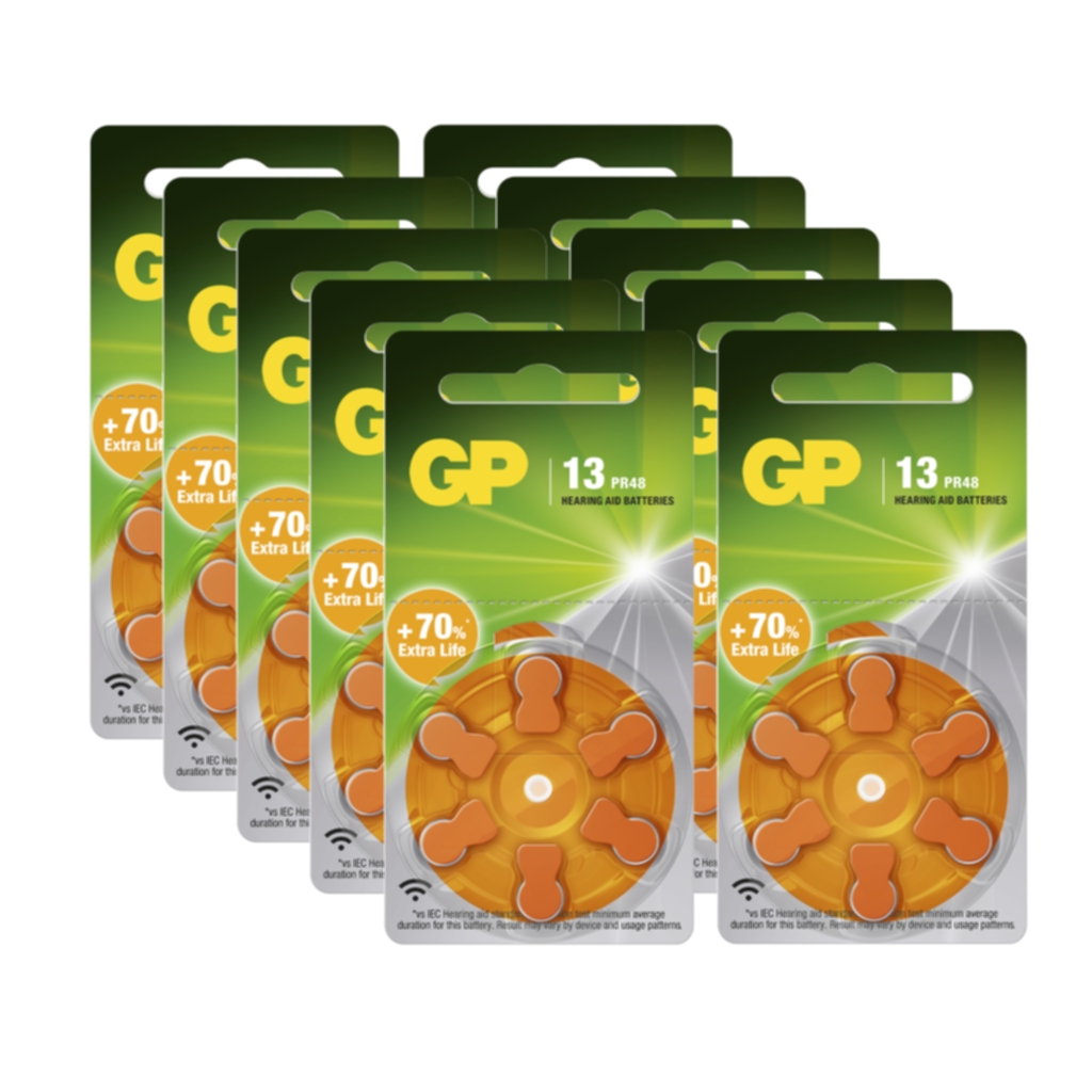 GP ZA 13-D6 / PR48, 10-pack
