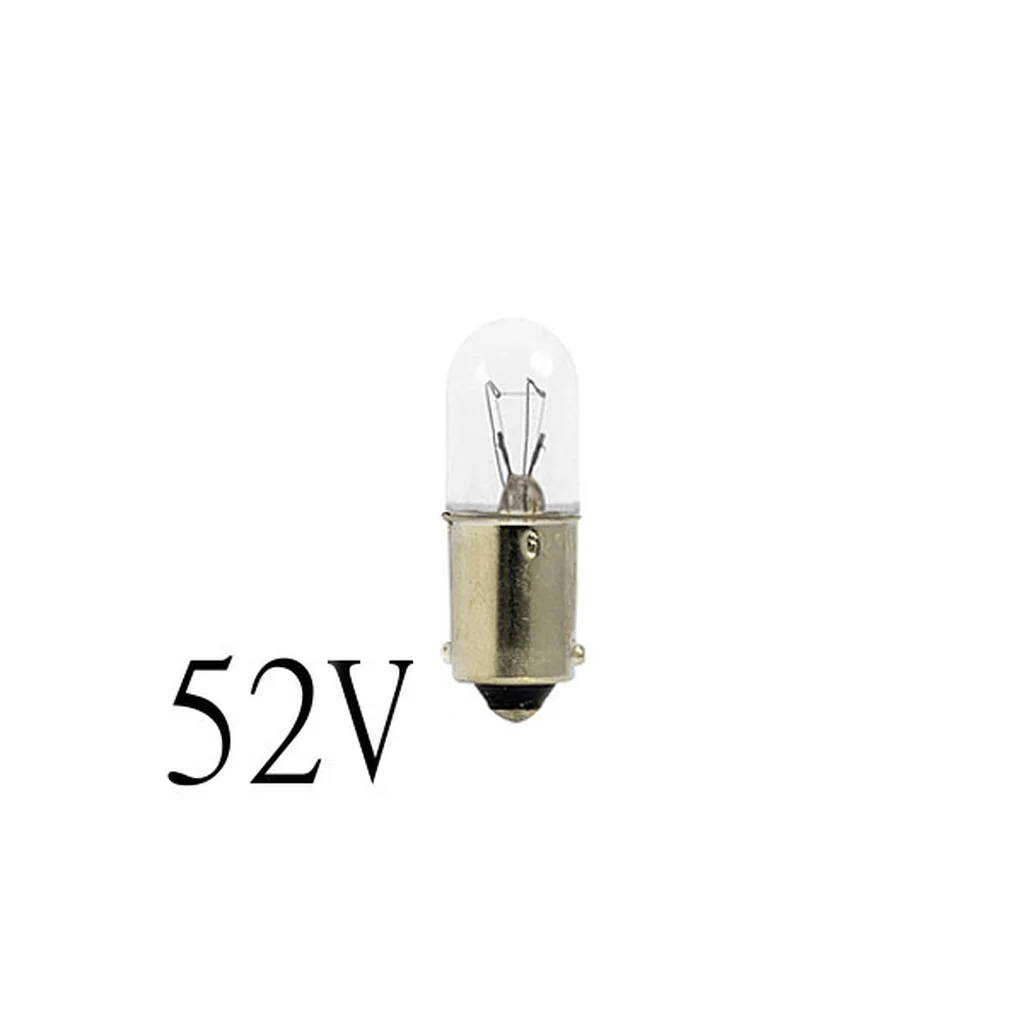 Glöd Signallampa Ba9s T10x28 58ma 3W 52V