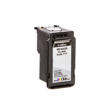 Blækpatron, erstatter Canon CL-546, 3-farve, 180 sider