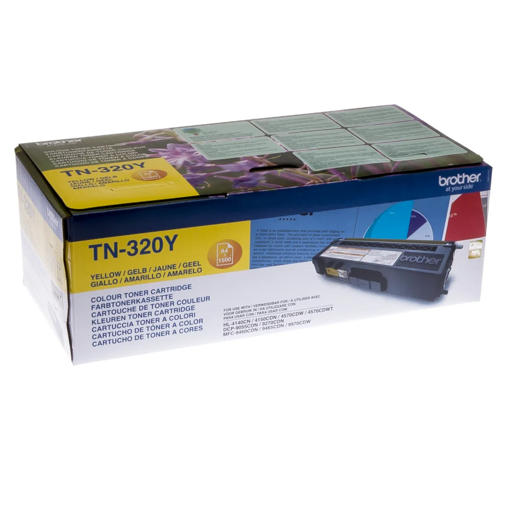 Tonerkassett gul 1.500 sidor