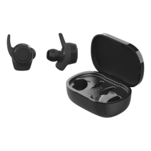 DELTACO Deltaco STREETZ Sport Black TWS-112 In-ear øretelefon,Trådløse hodetelefoner,Elektronikk,Sport og tre