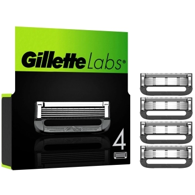 Gillette alt Gillette Labs Rakblad 4-pack