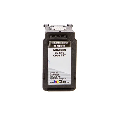 inkClub Blækpatron, erstatter Canon CL-546, 3-farve, 180 sider MCA029 Modsvarer: CL-546