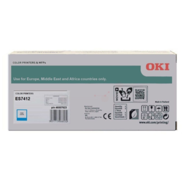 OKI OKI Tonerkassett Cyan 46507623 Tilsvarer: N/A