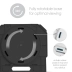2in1 Laptop Stander Sort 360 Roterbar incl Mobil Stander