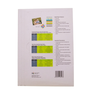 Silky inkjet fotopapper, A4, 5760dpi, 270g/m2, 20ark