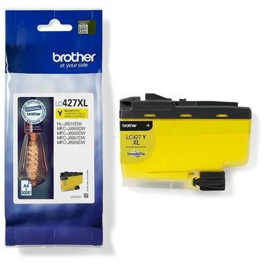 Brother Mustepatruuna keltainen 5.000 sivua LC427XLY Vastaa: N/A