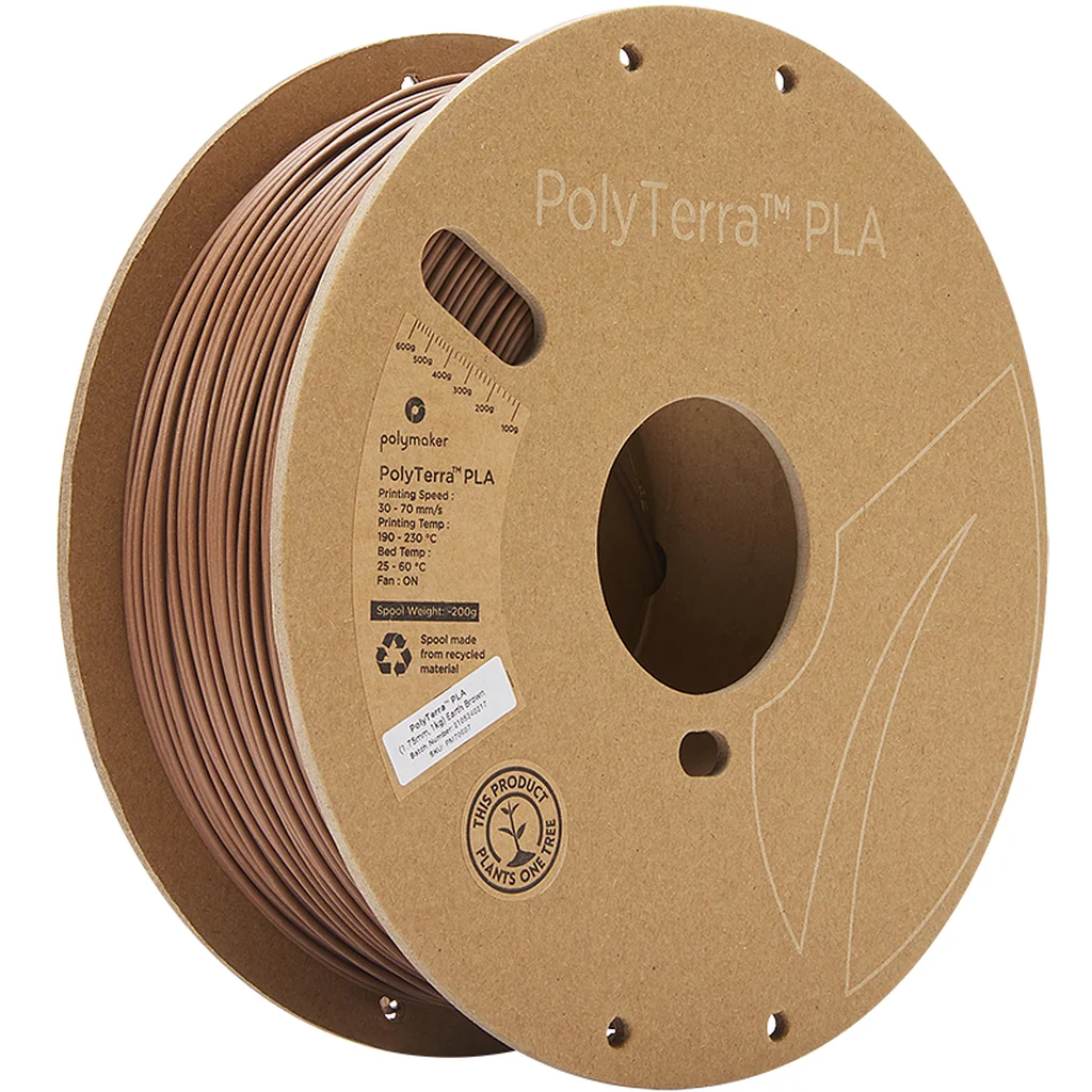 Polymaker PolyTerra PLA - Earth Brown - 1,75mm - 1kg