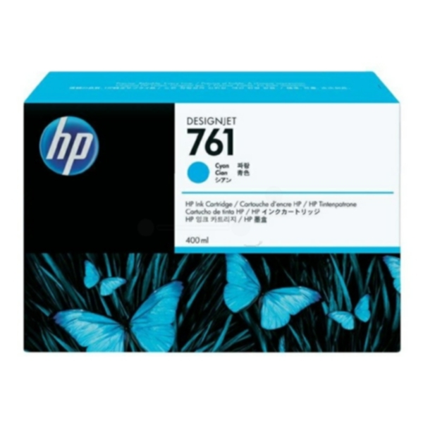 HP HP 761 Blekkpatron cyan, 400 ml CR272A Tilsvarer: N/A