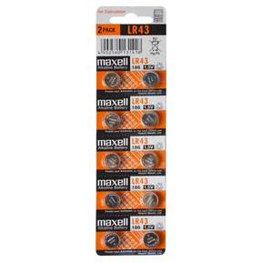 Maxell LR43 10-pak