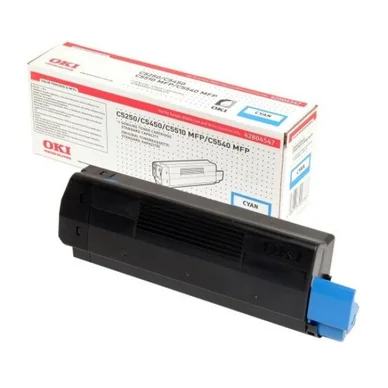 OKI Tonerkassette cyan 3 000 sider 42804547 Modsvarer: N/A