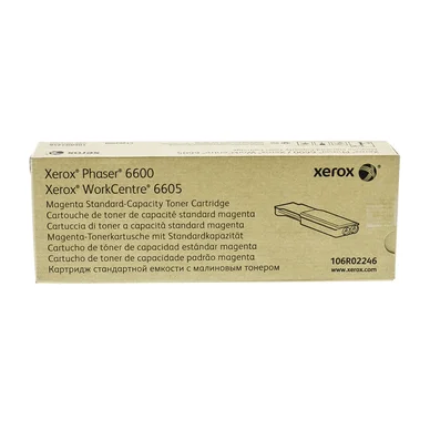 Xerox Tonerkassette magenta, 2.000 sider 106R02246 Modsvarer: N/A billede