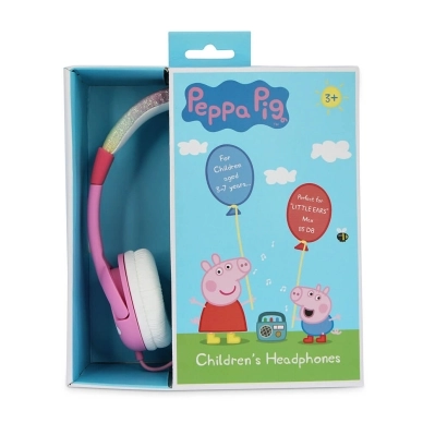 OTL Technologies alt Peppa Pig Hovedtelefon Junior On-Ear Prinsesse Gurli Gris