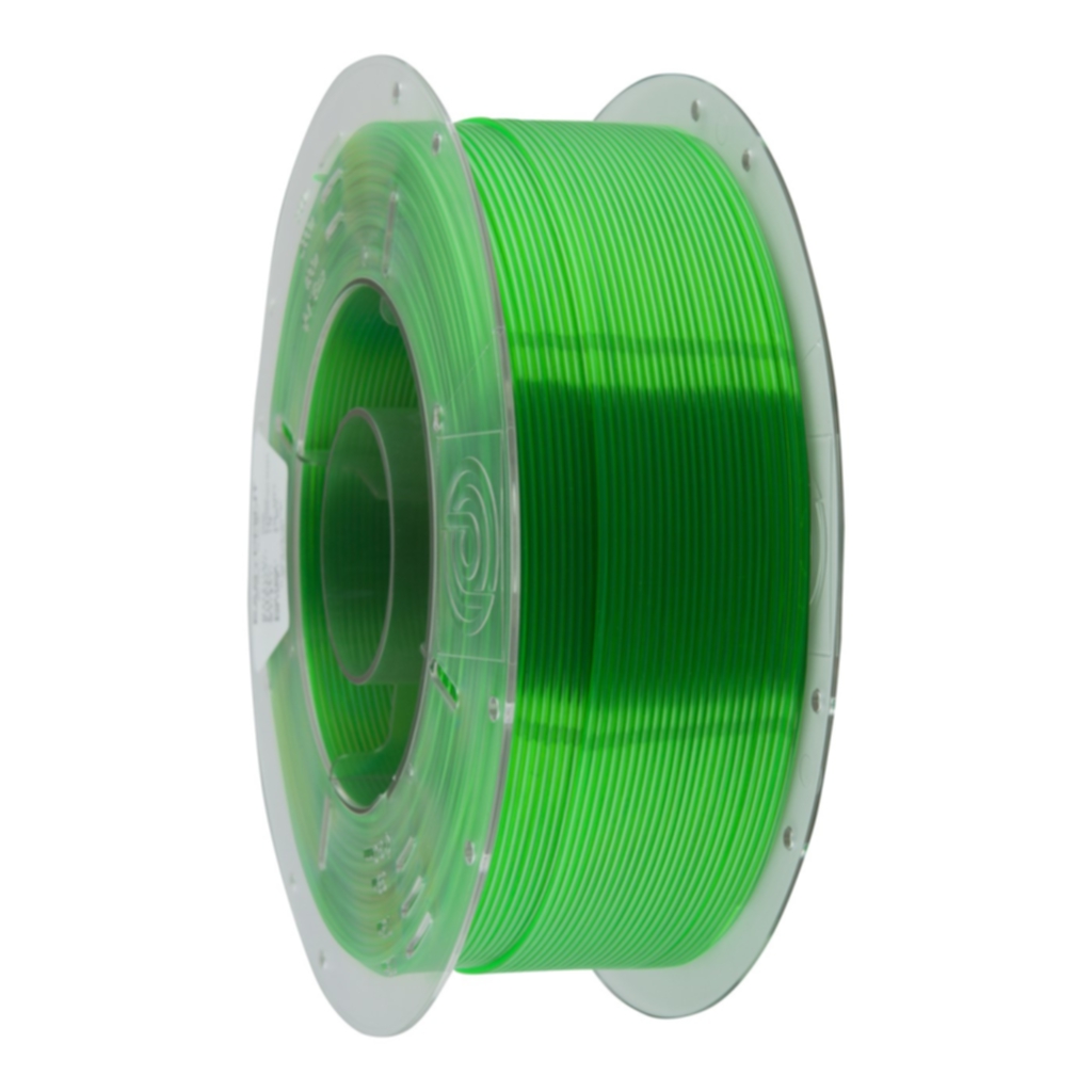 Prima PrimaCreator EasyPrint PETG 1.75mm 1 kg Grønn gjennomsiktig PETG-filament,3D skrivarförbrukning