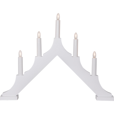 Star Trading Kynttilänjalka Alma Valkoinen 44cm 219-90 Vastaa: N/A