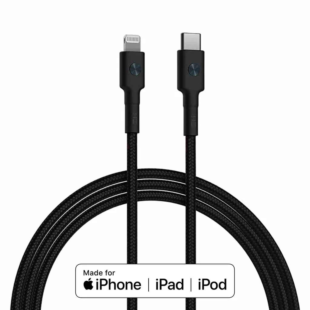 ZMI Premium USB-kabel, USB-C till Lightning 1 m Flätad