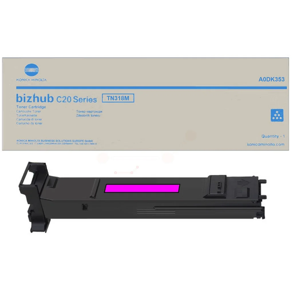 Konica Minolta TN-318 M Tonerkassett Magenta