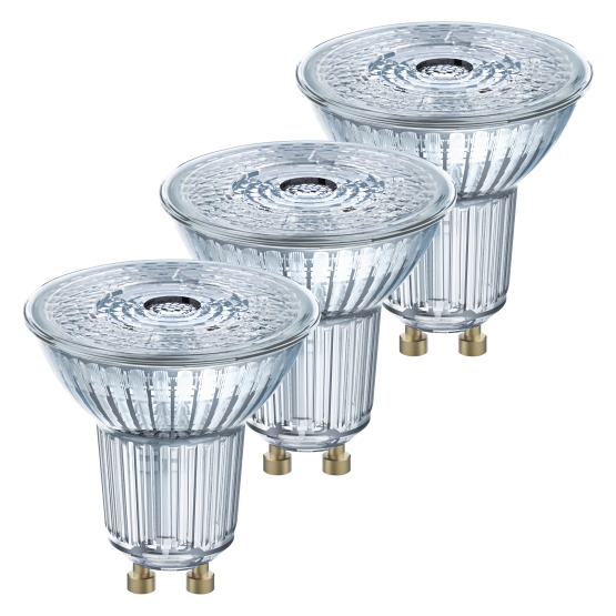 LED-lampa GU10 350 inkClub | lumen Spotlight 4,3W 2700K 3-pack