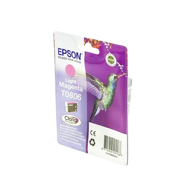 EPSON T0806 Bläckpatron Ljus magenta EPSON T0806 Bläckpatron Ljus magenta