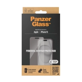 PanzerGlass Skärmskydd iPhone 15 Classic Fit