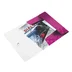3-klaffmapp Leitz WOW PP A4 cerise