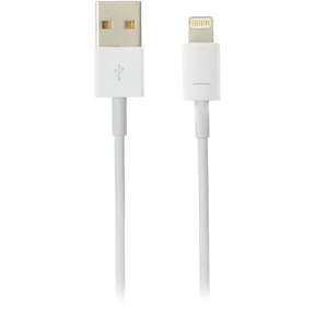 DELTACO synk/laddkabel, 1 m, MFI,USB Typ A ha - Lightning