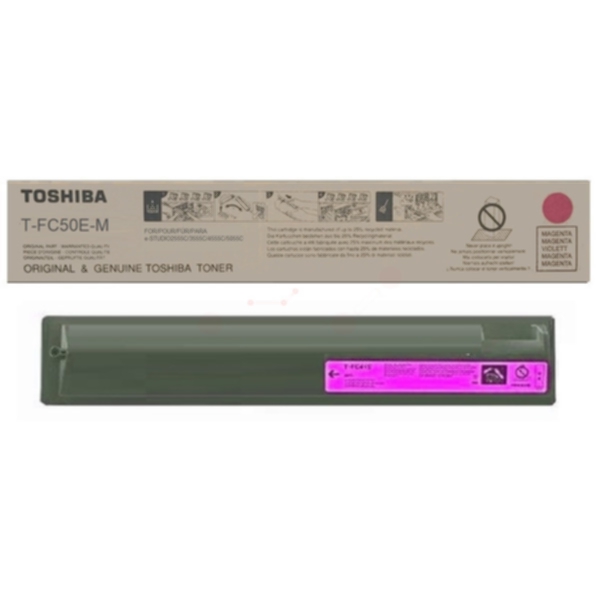 TOSHIBA Tonerkassett magenta 33.600 sider T-FC50EM