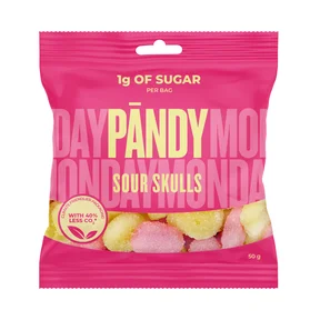 Pändy Candy Sour Skulls, 50g