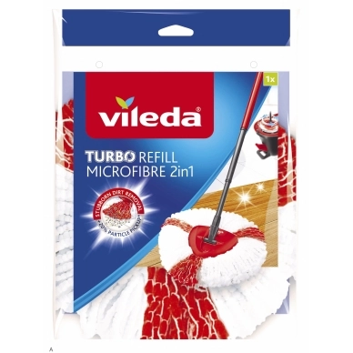 Vileda alt Vileda Turbo Refill 2-i-1 Mikrofiber