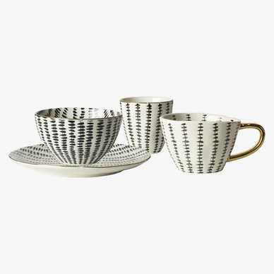 Ellie fat med guldkant