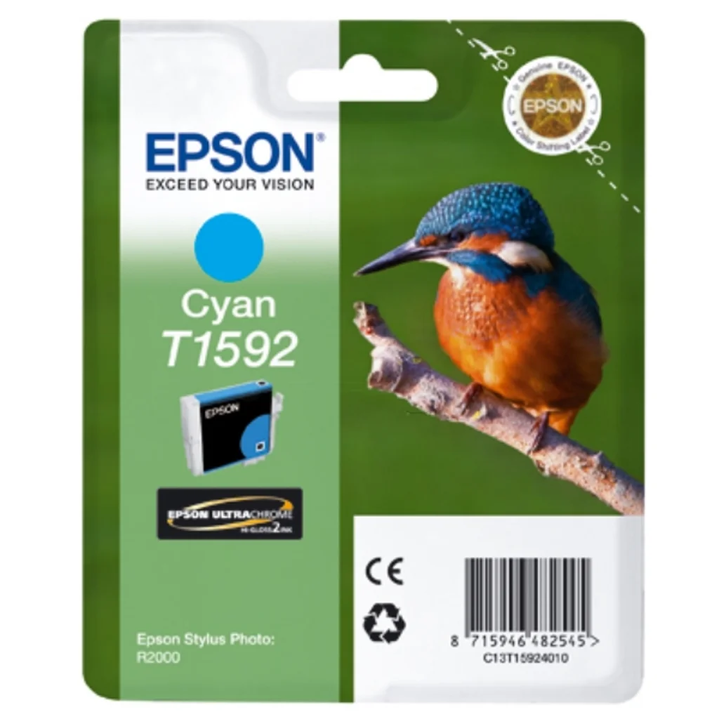 Epson T1592 Bläckpatron Cyan