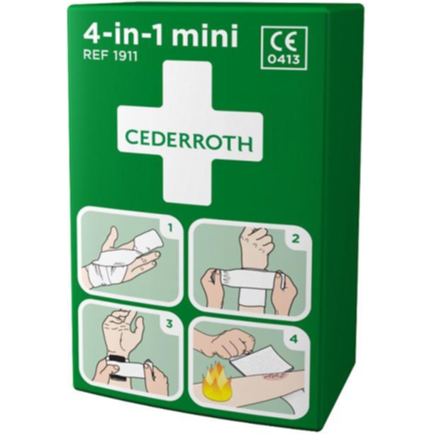 Cederroth Cederroth 4-in-1 blodstopper, liten Andre rengjøringsprodukter