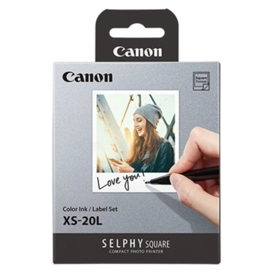 CANON alt Multipakke XS-20L, Blekkpatroner+ fotopapir 20ark 10x15cm