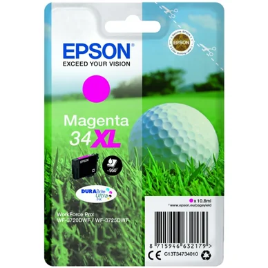 Epson Epson 34XL Mustepatruuna Magenta T3473 Vastaa: N/A