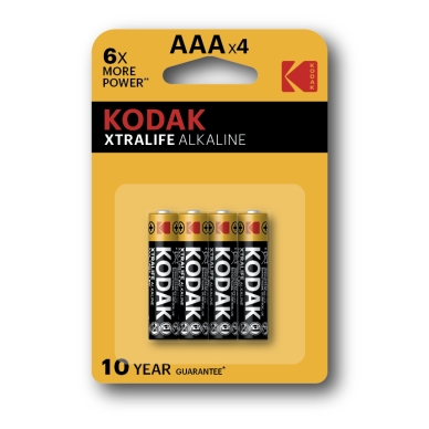 KODAK alt Kodak Xtralife AAA, LR03 (4-pack)