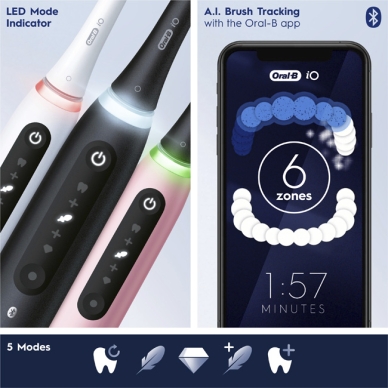 Oral-B alt Oral-B iO5s Series 5s Eltandborste Matt Black